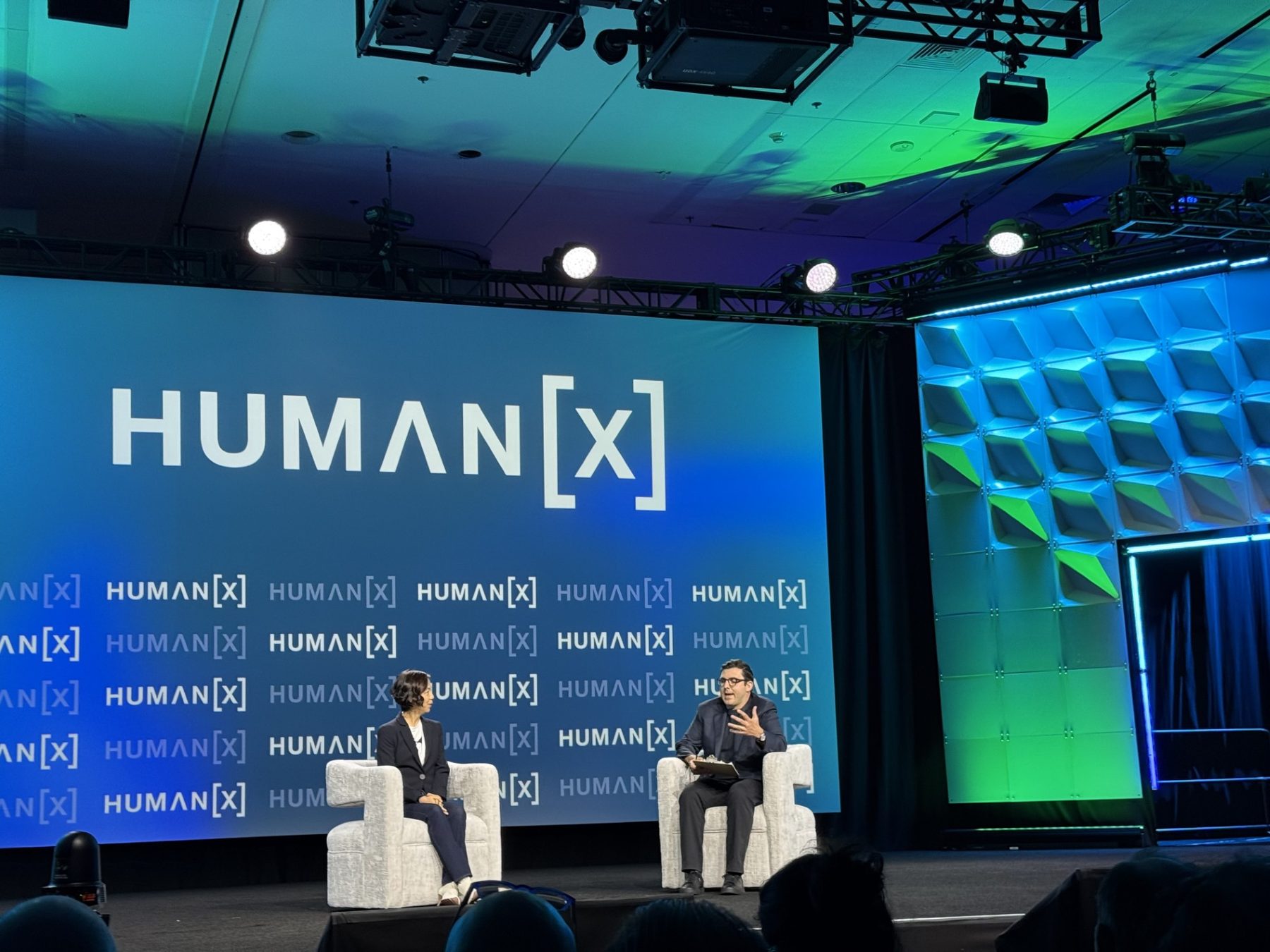 HUMAN[X] conference stage
